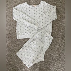 Starry Gray Kids Pajamas